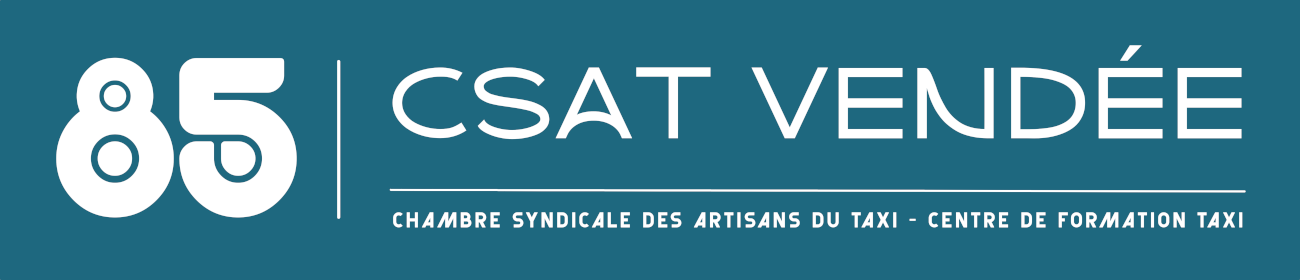 Logo de la chambre syndicale des artisans taxis Vendée